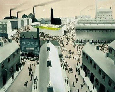 £850 • Buy The Big Match By Mackenzie Thorpe. Signed & Numbered. MOUNTED New With COA.