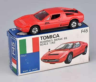 Tomica Foreign Series (Japan) 1/62 Maserati Merak SS F45 *MIB* • $87.11