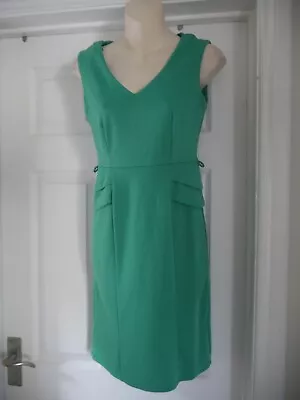 £12.50 • Buy Green Peplum Dress Ladies Size 8 Womens Versatile Dorothy Perkins Classic