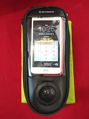  BMXLS-RoadRocker Bike Bag W/Speaker For Mobile Devices IPod  Cell Phone Holder • $9.08