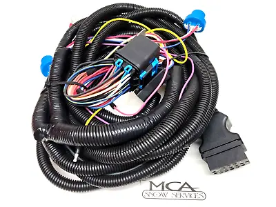 Boss Snow Plow 13 Pin Harness 4 Sealed Relay Main Truck Side Wiring Msc04316 • $369.99