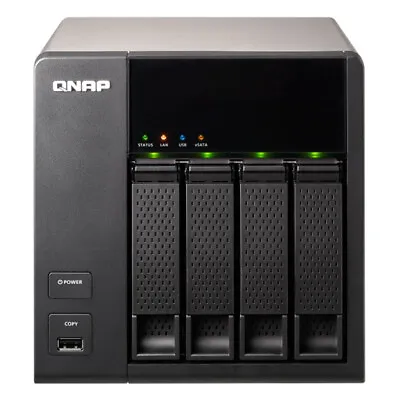 £176.25 • Buy QNAP TS-412 Nas - Serwer 4 X Bay 1.2GHz