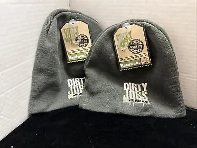 2 Dirty Jobs W/ Mike Rowe Beanie Get Ready To Get Dirty Head Wear Mike Rowe Hat • $13.95