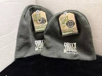 6 Dirty Jobs W/ Mike Rowe Beanie Caps Get Ready To Get Dirty Head Wear Mike Rowe • $38