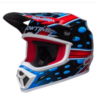 Bell MX-9 MIPS McGrath Showtime 23 Black Red Motocross Helmet Size S M  L XL 2X • $199.99