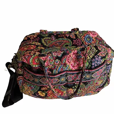 VERA BRADLEY Symphony In Hue Grand Traveler Weekend Getaway & Cosmetic  Retired • $85