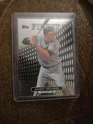 2013 Topps Finest Manny Machado Rookie Card Orioles Padres  • $6.99