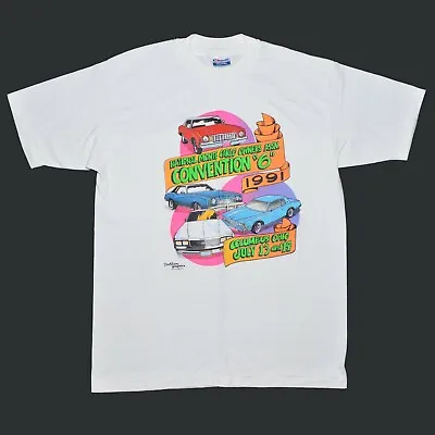 Vintage Monte Carlo Owners Club Tee Size Large Single Stitch 50/50 Hanes T Shirt • $29.95