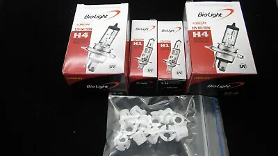 FORD FALCON AU HEADLIGHT GLOBE And BALL JOINT CLIP REPAIR KIT SUIT XR6 And XR8 • $59