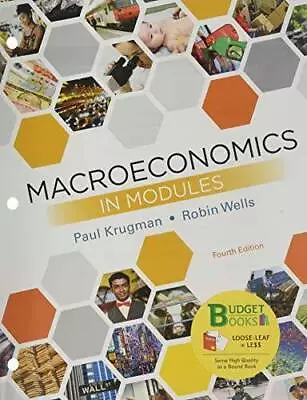 Loose-leaf Version For Macroeconomics In Modules - Loose Leaf - VERY GOOD • $7.28