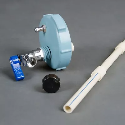 Ball Valve Pressure Kit - Scepter - BLUE Cap For The Scepter Military WATER Can • $53.95