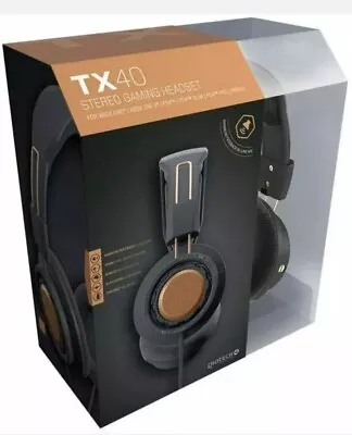 Headset Gaming Gioteck TX-40 Wired 3.5mm Stereo Headset Mic Headphones PS XBox • £15.99