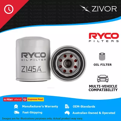 New RYCO Oil Filter Spin On For NISSAN BLUEBIRD U13 2.4L KA24DE Z145A • $29.62