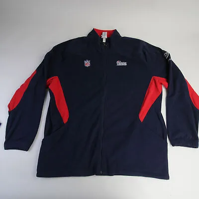 New England Patriots Reebok Jacket Men's Navy/Red New • $38.99