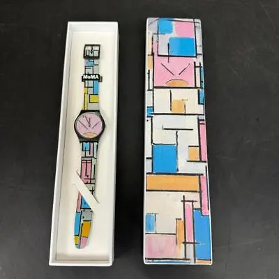 Swatch Moma Mondrian Gz350 Watch • $188