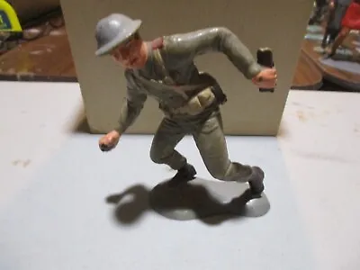 MARX Toys 6 Inch Hard Plastic Factory Painted British Soldier #6 • $20