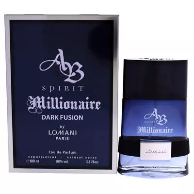 Ab Millionaire Dark Fusion / Lomani EDP Spray 3.3 Oz (100 Ml) (m) • $21.61