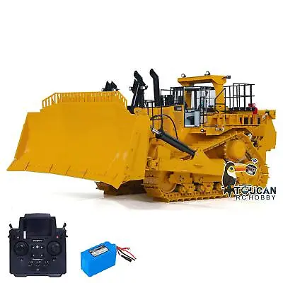 1:10 RC Hydraulic D11T Bulldozer Heavy Duty Giant Dozer PL18EV Radio Sound Light • $10636.83