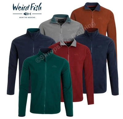£27.95 • Buy Ex Weird Fish Welland Full Zip Soft Fleece Jacket Outdoor Sweatshirt - RRP £55