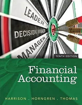 Financial Accounting Plus NEW MyAccountingLab With Pearson EText -- Access Card • $312.99