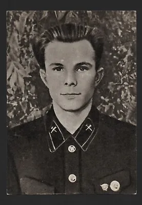 1969 First World Cosmonaut Space Traveller Yuri Gagarin Around 1950 Postcard • £7.50