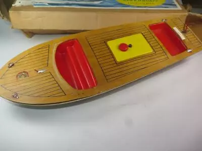 VINTAGE SUTCLIFFE MODELS Clockwork Speedboat 'Meteor' 1960s For Restoration • $40.45