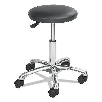 Safco� Height Adjustable Lab Stool 13-1/2 Dia. X 21h Black • $246.51