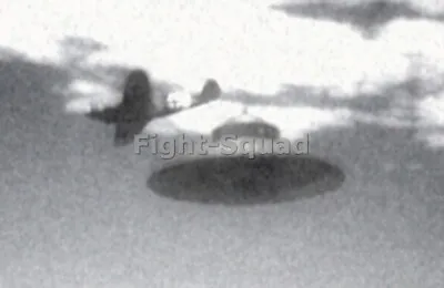 WW2 Picture Photo Reichsflugscheiben Haunebu 2 German UFO Test Flight 3173 • $5.36