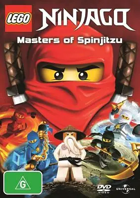 LEGO Ninjago - Masters Of Spinjitzu (DVD 2011)  E150 • $3.80