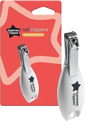 Tommee Tippee Essentials Baby Nail Clippers Rounded Edges And Moulded...  • £4.99