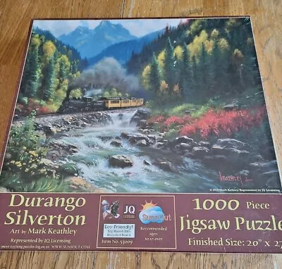 Durango Silverton 1000 Piece Jigsaw Puzzle By SunsOut SEALED Mark Keathley 53009 • $31.17