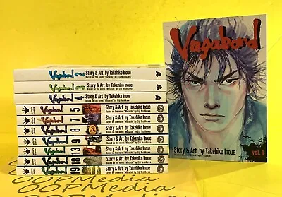 VAGABOND Graphic Novel MANGA TPB (PICK 1 Or MORE) Vol. 1 2 3 4 5 7 8 9 13 18 19 • $38.99