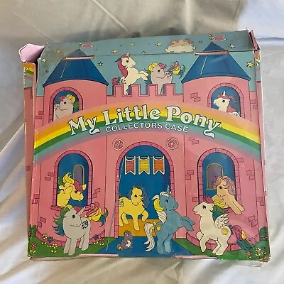 My Little Pony G1 Dream Castle Collector's Case - Damaged 1985 MLP Hasbro • $15