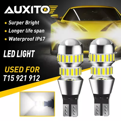 Super Bright White Canbus LED Bulb For Car Backup Reverse Light 912 921 T15 W16W • $13.29