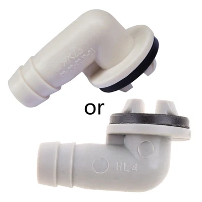 $12.55 • Buy For Air Conditioner System Drain Hose Connector Elbow 0.59in With Rubber