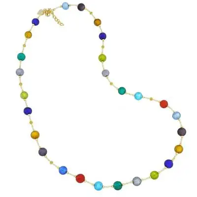 GlassOfVenice Sunny Venice Murano Glass Necklace - Multicolor • $122.95