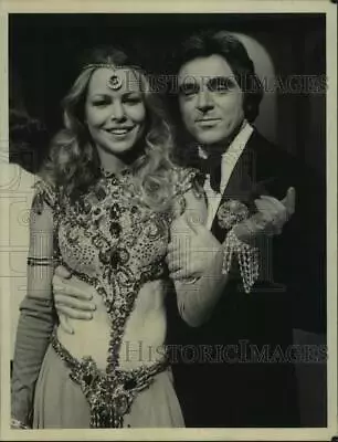 1978 Press Photo Michelle Phillips Anthony Newley In CBS-TV Circus Special • $19.99