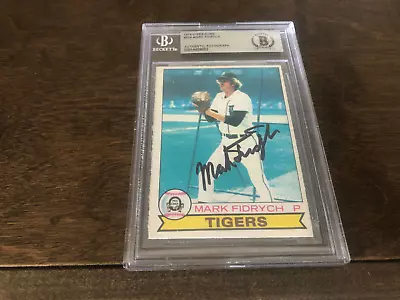 1979 O-pee-chee Mark Fidrych Autographed Card Tigers Beckett Authentic • $124.99