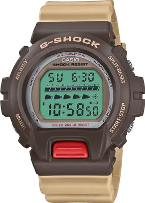 Casio G-Shock Digital Beige Resin Watch DW-6600PC-5 / DW6600PC-5 • $89.95