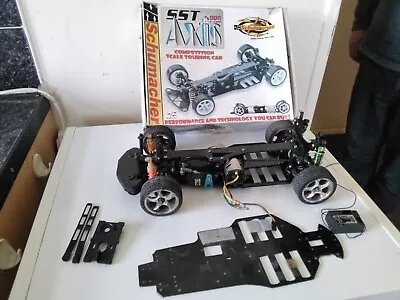 Schumacher  Sst Axis Pro Carbon Fibre 4wc Rc Rolling Chassis 1:10 Electric Boxed • £21