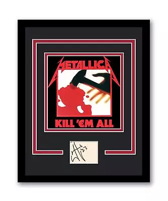 Metallica James Hetfield Autographed Signed 11x14 Framed Photo Kill 'em All ACOA • $499.99