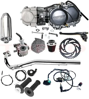 £323.52 • Buy Lifan 125cc Engine Motor Kit Wiring Manual For Pit Dirt Bike Honda CRF50 CRF70