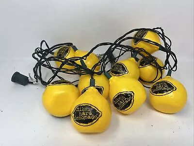 Doc Otis Mike's Hard Lemonade 10 String Lights Patio Bar Pub Man Cave Lemons • $59.99
