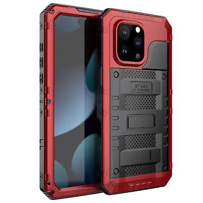 Waterproof Case For IPhone 15 Pro Max/14/13/12/11 Heavy Duty Metal Full Cover • $26.99