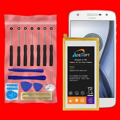 4170mAh Battery Repair Tool Set For Motorola Moto Z Play Droid XT1635 Smartphone • $26.17