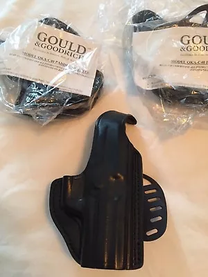 Gould & Goodrich Holster QKA C40 Paddle Holster Right Hand Glock 19 Ruger P220 • $9.95