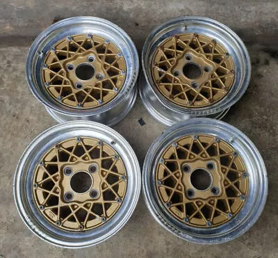 JDM Alspeed Mesh 14  Rims Wheels For TA22 Ae86 Racing Pcd114.3X4 • $1289.30