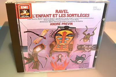 Ravel L'enfant Et Les Sortileges Andre Previn Lso Cd Album • £9.99