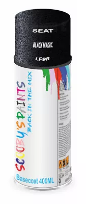 For Seat Aerosol Spray Paint Black Magic Code Lf9R Car Can Scratch Fix Repair • £16.99