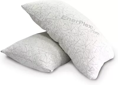 EnerPlex Memory Foam Pillows - Pack Of 2 Adjustable CertiPUR-US Certified Queen • $33.99